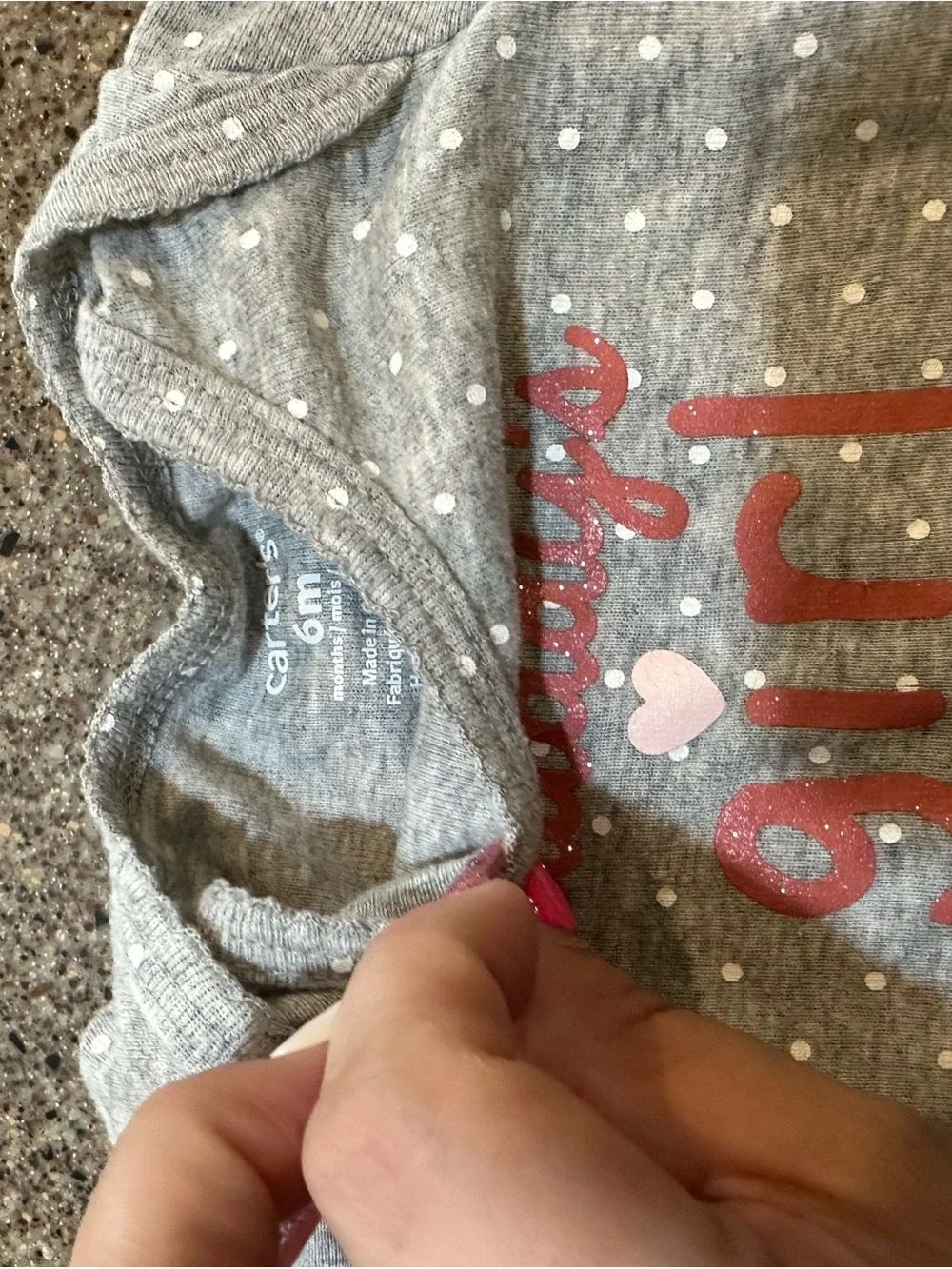 Carters soft gray